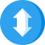 Double arrow icon 64x64