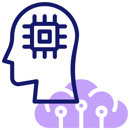 Artificial intelligence icon