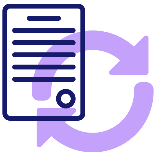 Longterm contract icon