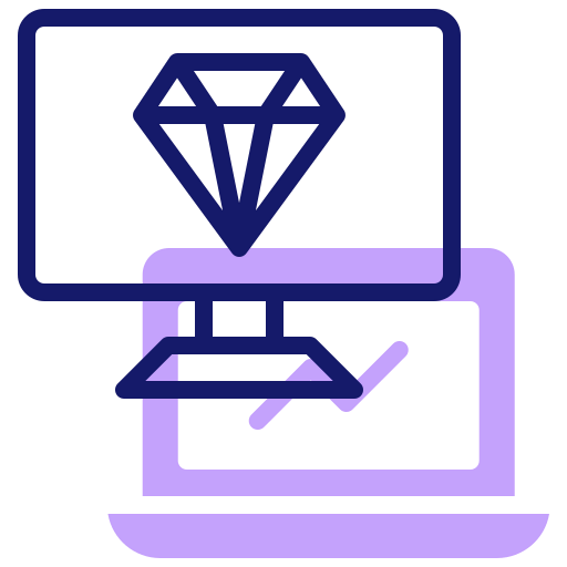 Computer screen icon