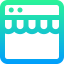 Online shopping icon 64x64