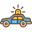 Police car icon 64x64