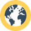 Earth globe Symbol 64x64