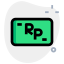 Indonesian rupiah icon 64x64