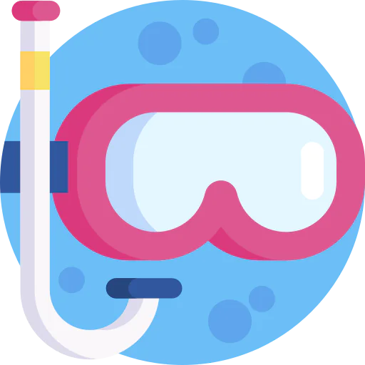Diving mask icon
