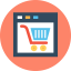 Online shop icon 64x64