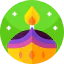 Oil lamp icon 64x64