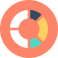 Pie chart ícono 64x64