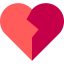 Broken heart アイコン 64x64