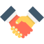 Handshake アイコン 64x64