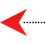 Left arrow アイコン 64x64