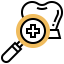 Dental checkup icon 64x64