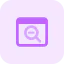 Zoom out option Symbol 64x64