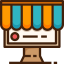 Online shop icon 64x64