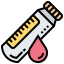 Blood sample icon 64x64