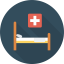 Hospital bed icon 64x64