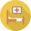 Hospital bed icon 64x64