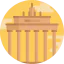 Brandenburg gate icon 64x64