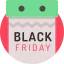 Black friday icon 64x64