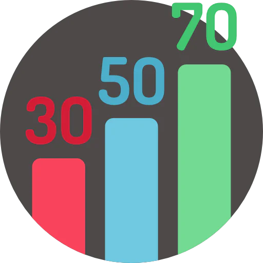 Bar chart icon