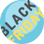Black friday icon 64x64
