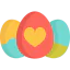 Easter eggs ícone 64x64