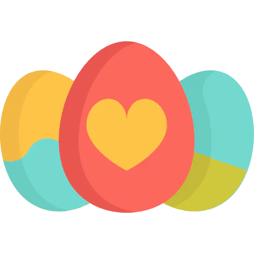 Easter eggs icon