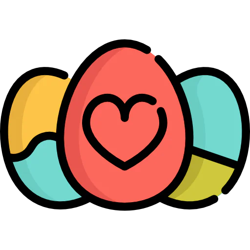 Easter eggs icon