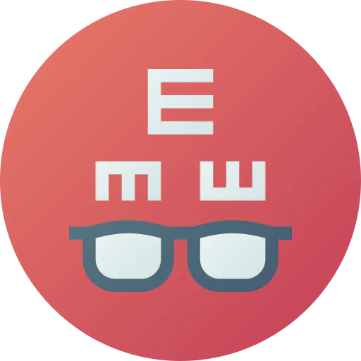 Eye test icon