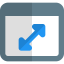 Diagonal icon 64x64