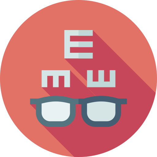 Eye test icon