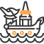 Лодка иконка 64x64