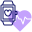Heart rate monitor biểu tượng 64x64