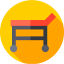 Hospital bed icon 64x64
