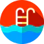 Swimming pool icon 64x64