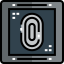 Fingerprint scan icon 64x64