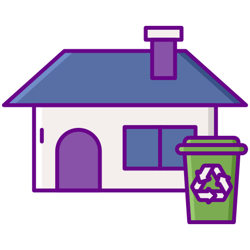 Garbage bin icon