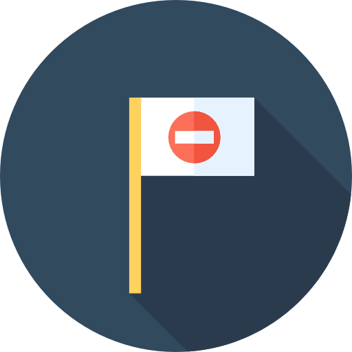 Wrong way icon