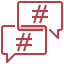 Hashtag Symbol 64x64