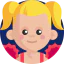 Female cheerleader アイコン 64x64