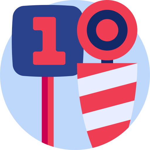 Down indicator icon