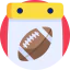 American football アイコン 64x64