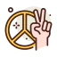 Peace sign Symbol 64x64