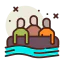 Inflatable boat icône 64x64