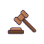 Court gavel Ikona 64x64