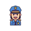 Policewoman Ikona 64x64