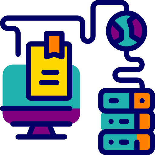 Online learning icon