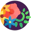 Flowers icon 64x64