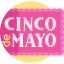 Cinco de mayo icon 64x64