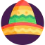 Mexican hat icon 64x64